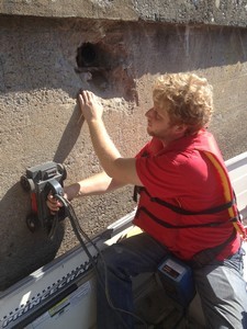 Auscultation de structures en béton